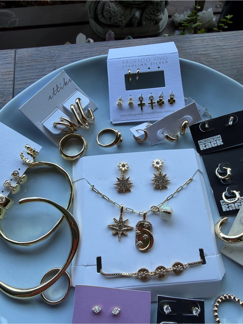 Gold Jewelry Lot 25 Piece Bundle - Picture 3 of 4